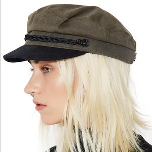 Obey Jaxon Hat captain biker olive cap